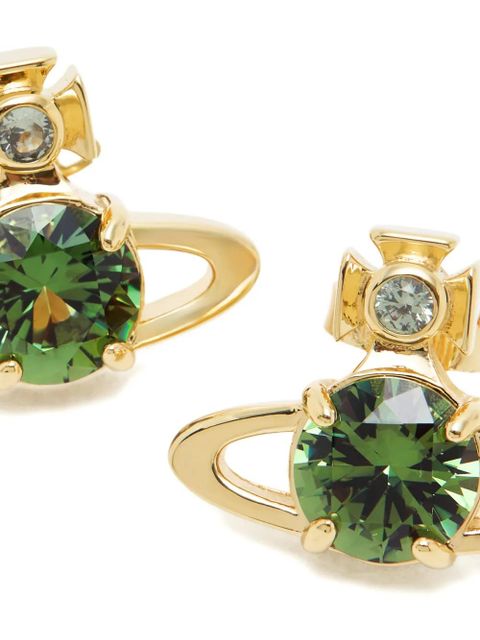 Vivienne Westwood Reina large orb-motif stud earrings - Gold