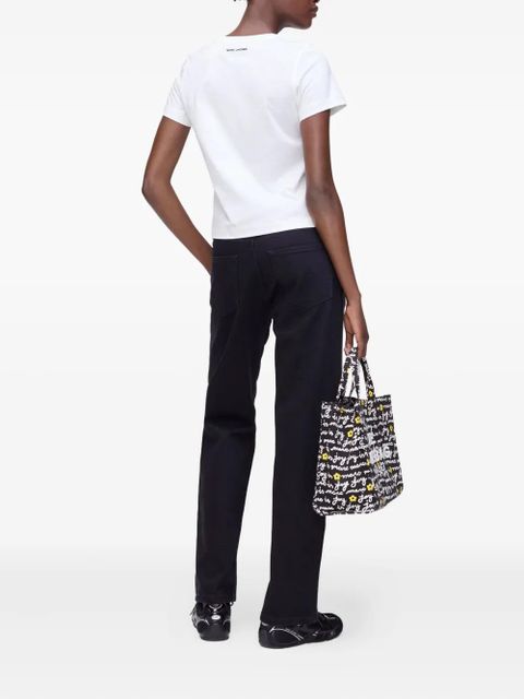 Marc Jacobs top-print cotton T-shirt - White
