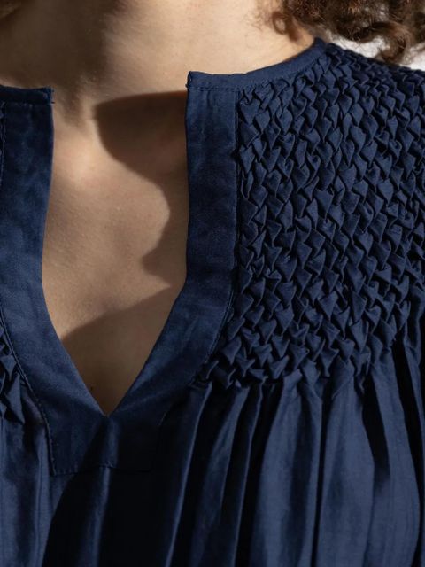 Ulla Johnson pleated midi dress - Blue