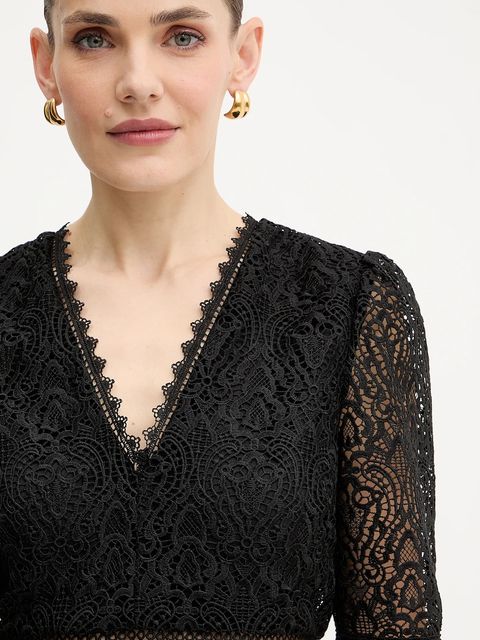 Morgan sukienka kolor czarny mini rozkloszowana RJULE