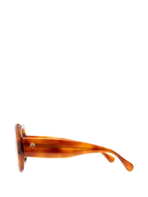 Simon Miller x Delarge Faro oversized-frame sunglasses - Brown - zdjęcie produktu nr 2