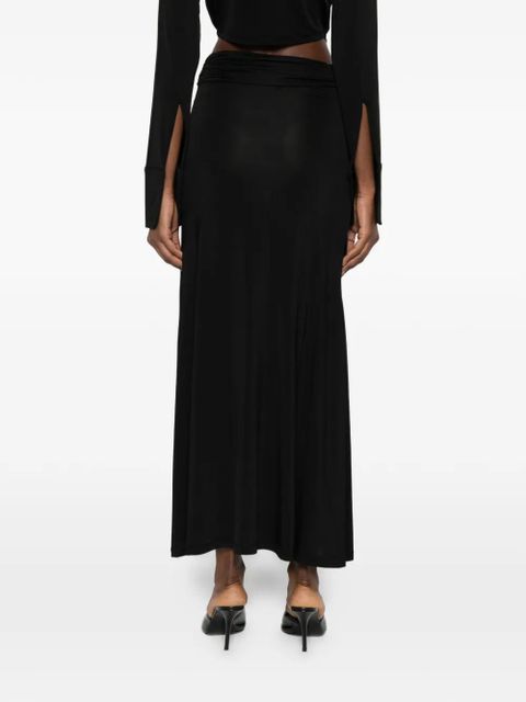 Aya Muse Feyra ruched skirt - Black