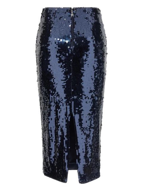 ROTATE BIRGER CHRISTENSEN sequin pencil skirt - Blue - zdjęcie produktu nr 2