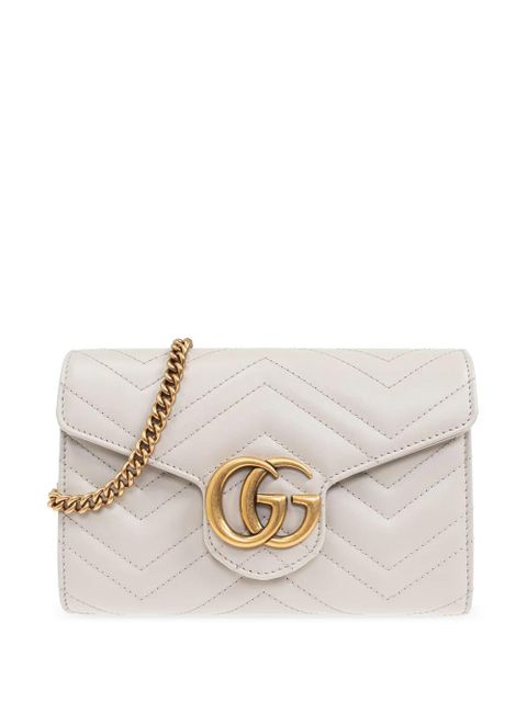 Gucci GG Marmont shoulder bag - Grey - zdjęcie produktu nr 1