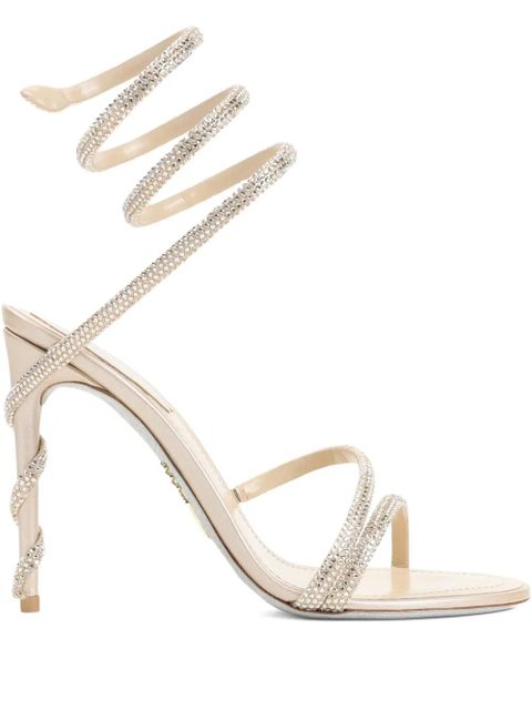 René Caovilla spiral-heel sandals - Neutrals - zdjęcie produktu nr 1