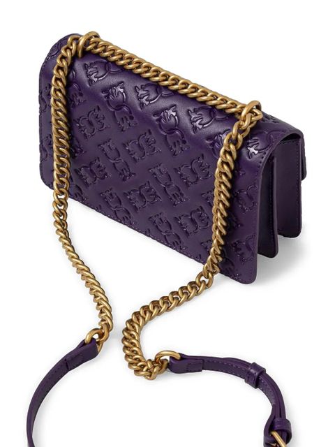 PINKO Love One satchel bag - Purple