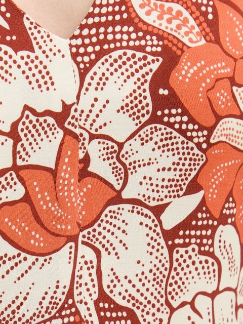 Hoss Intropia sukienka kolor brązowy maxi rozkloszowana 8229084