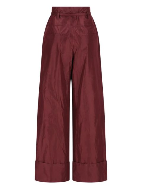 FENDI FF-buckle trousers - Red - zdjęcie produktu nr 2