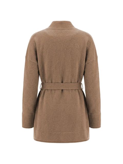 Max Mara belted V-neck cardigan - Neutrals - zdjęcie produktu nr 2