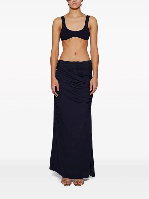 Christopher Esber Miniscule Knit Bra - Blue