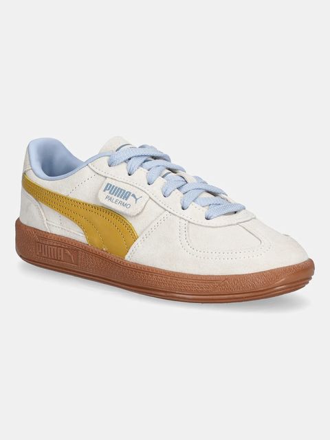 Puma sneakersy zamszowe Palermo Cobalt Glaze kolor beżowy 396463 - zdjęcie produktu nr 1
