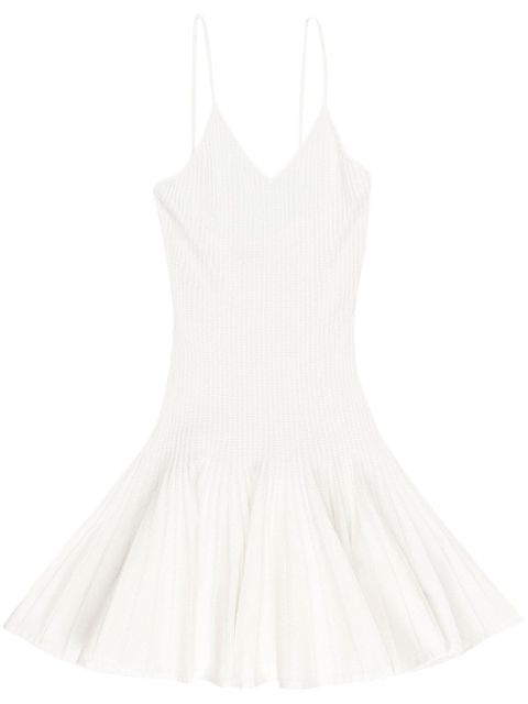 KHAITE Alizee mini dress - White