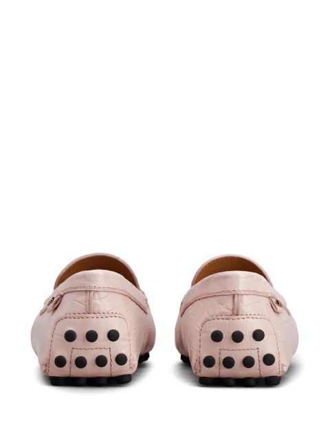 Tod's Gommino leather loafers - Pink