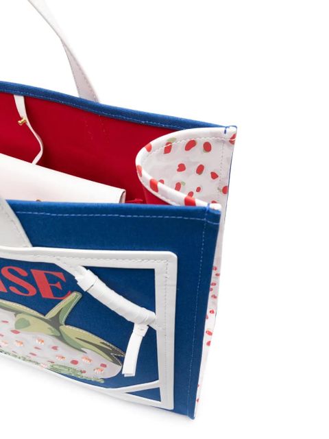 Balmain medium B-Army tote bag - Blue