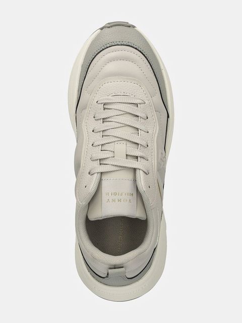 Tommy Hilfiger sneakersy CHUNKY DRESSY RUNNER kolor szary FW0FW08346