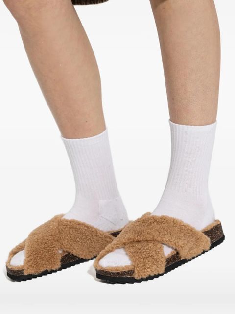 Diesel D-Woodstock crossover strap sandals - Neutrals