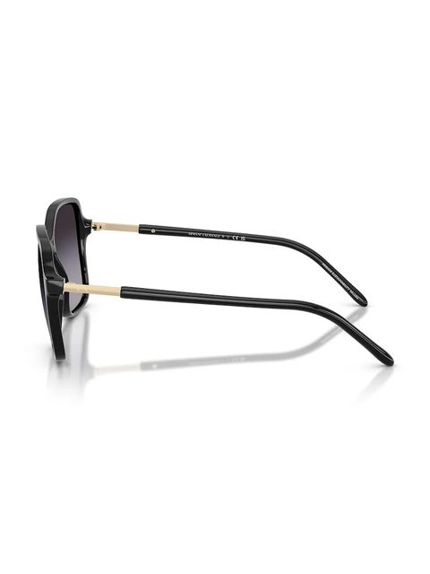 Armani Exchange okulary przeciwsłoneczne damskie kolor czarny 0AX4163S