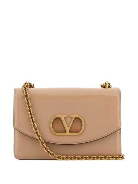 Valentino Garavani VLogo-plaque shoulder bag - Neutrals - zdjęcie produktu nr 1