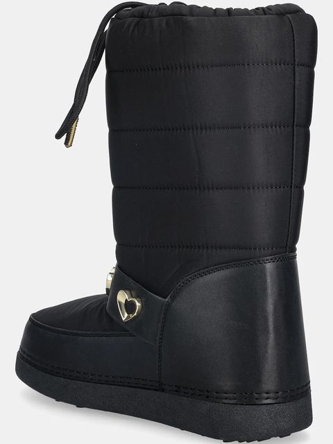 Love Moschino śniegowce kolor czarny JA24192G0NISD00B