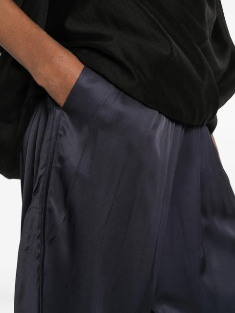 The Frankie Shop Nelis elasticated bermuda shorts - Blue