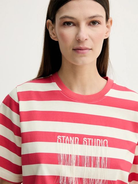 Stand Studio t-shirt bawełniany Hallie