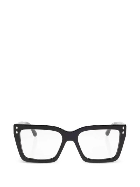 Isabel Marant Eyewear square-frame glasses - Black - zdjęcie produktu nr 1