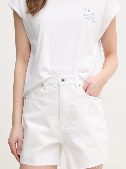 Pepe Jeans szorty jeansowe A-LINE SHORT UHW RACHEL - zdjęcie produktu nr 2
