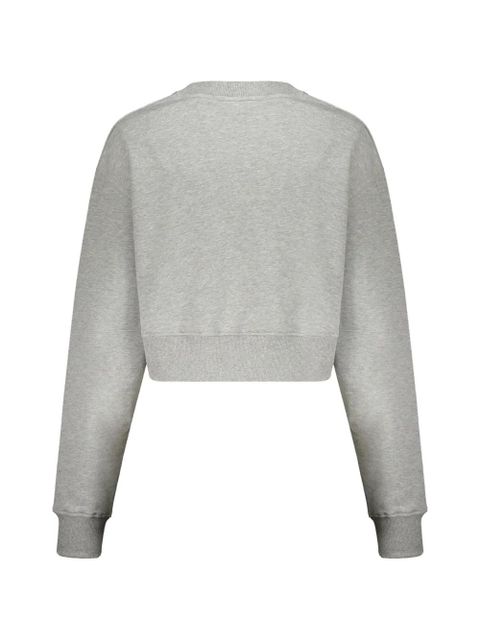 Balmain cropped sweatshirt - Grey - zdjęcie produktu nr 2