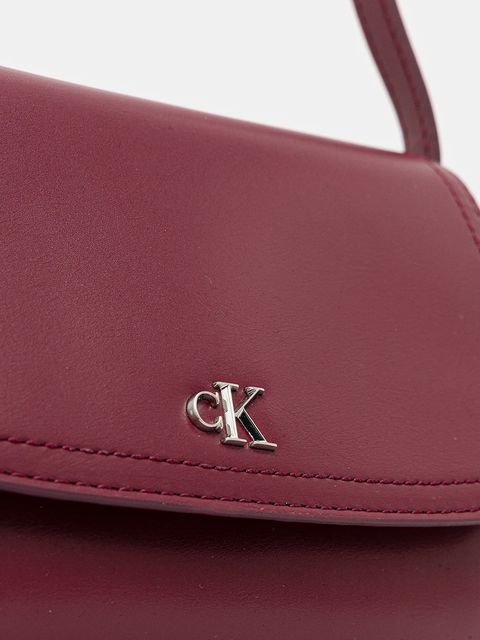 Calvin Klein torebka kolor bordowy LV04F3421G