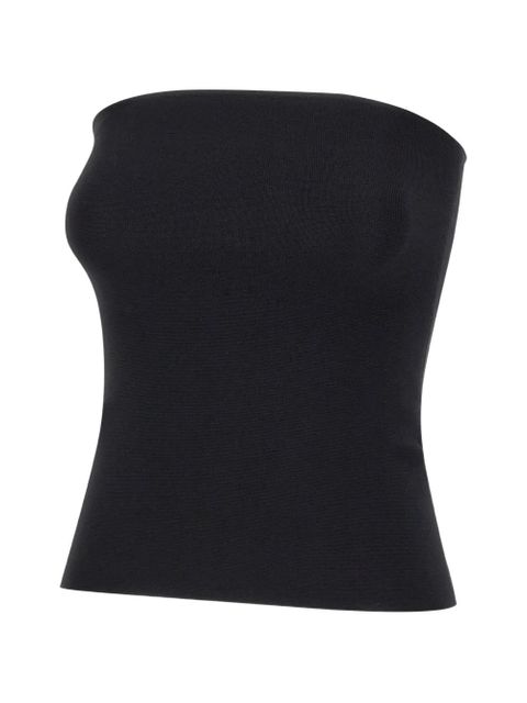 ENTIRE STUDIOS Bandeau sleeveless top - Black