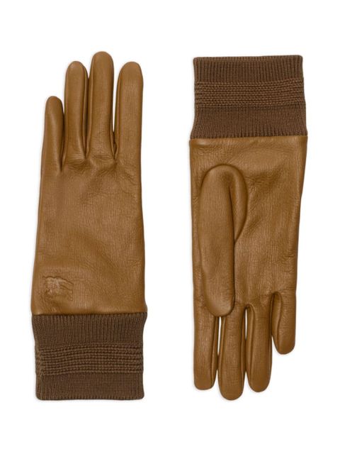 Burberry EKD leather gloves - Brown - zdjęcie produktu nr 2