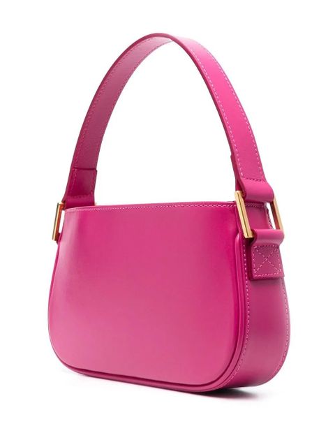 Blumarine rhinestone-logo leather bag - Pink - zdjęcie produktu nr 2