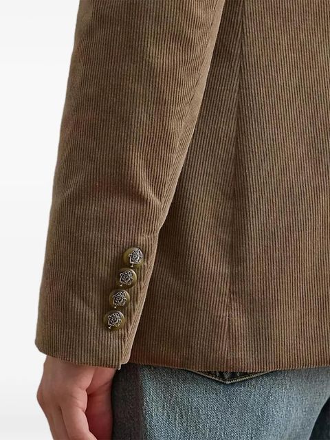 Lauren Ralph Lauren corduroy buttoned jacket - Brown