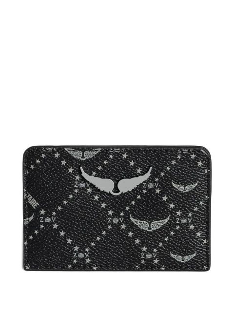 Zadig&Voltaire pass monogram cardholder - Blue - zdjęcie produktu nr 1