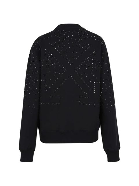 Off-White embellished round-neck sweatshirt - Black - zdjęcie produktu nr 2