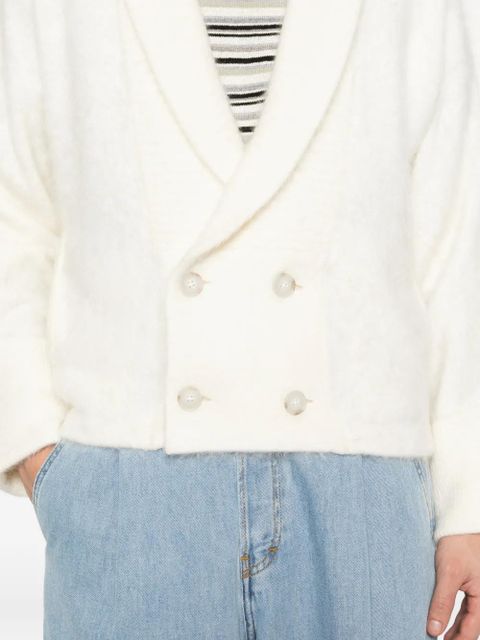 Guest In Residence double-breasted cardigan - Neutrals