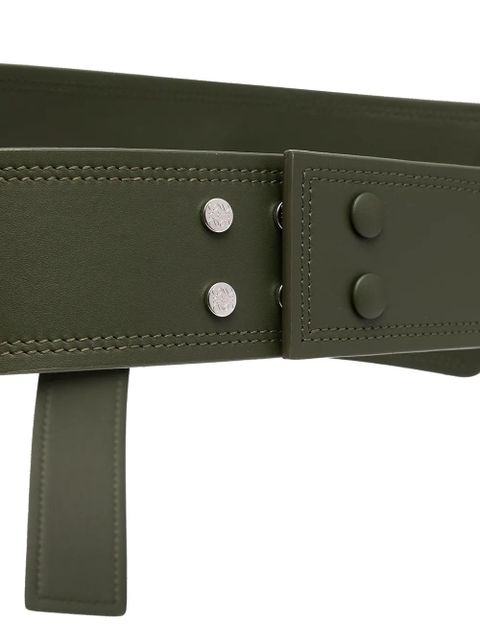 LOEWE Gate leather belt - Green - zdjęcie produktu nr 2