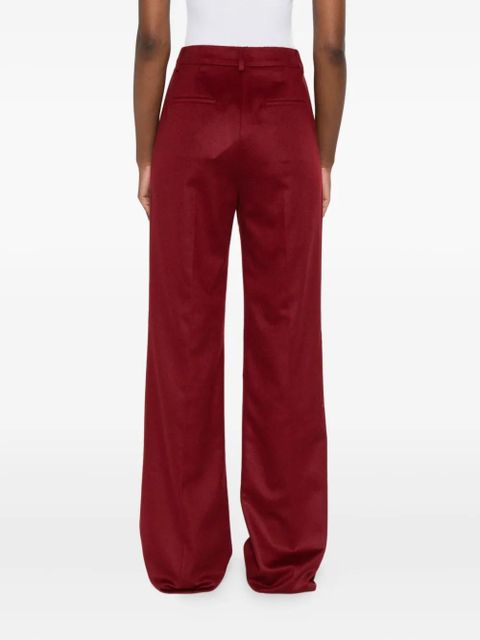 Max Mara pleated trousers - Red