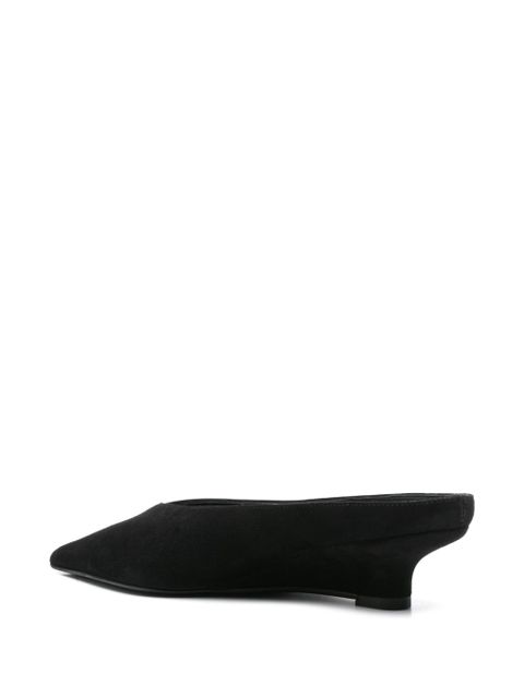TOTEME 35mm Sharp mules - Black