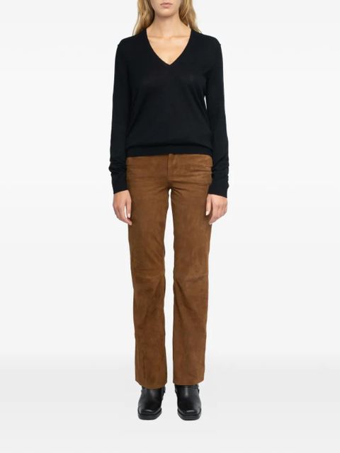 Zadig&Voltaire Rivy CP V-neck sweater - Black - zdjęcie produktu nr 2