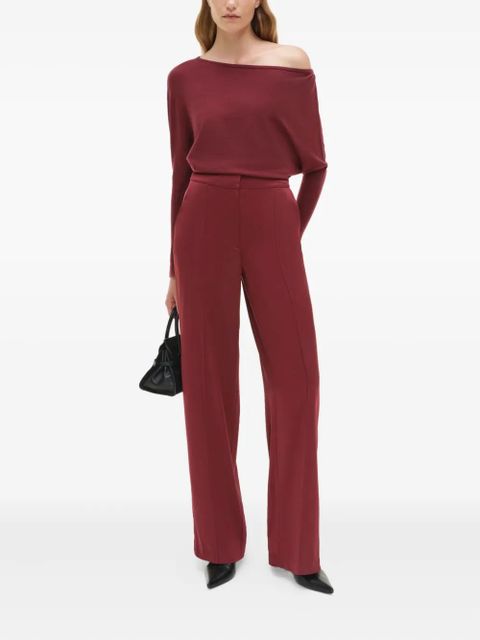 Simkhai off-shoulder wool top - Red - zdjęcie produktu nr 2