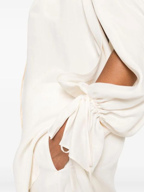 Blumarine gabardine tunic - Neutrals - zdjęcie produktu nr 2