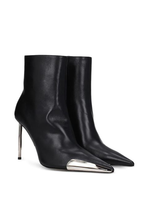 Off-White Jitney metal-heel ankle boots - Black - zdjęcie produktu nr 2