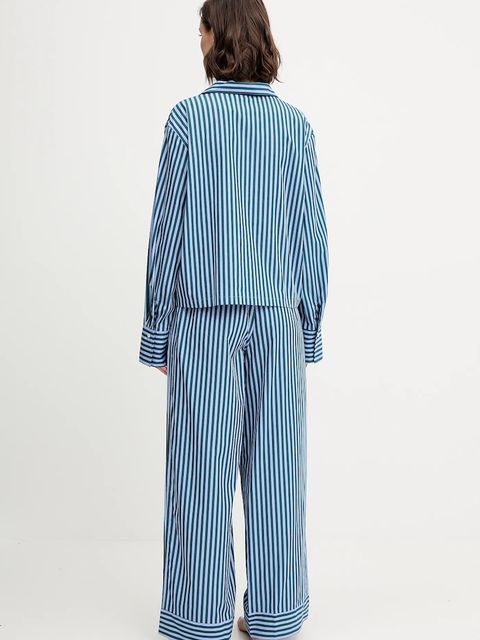 Polo Ralph Lauren piżama bawełniana kolor fioletowy bawełniana 4P8004 - zdjęcie produktu nr 2