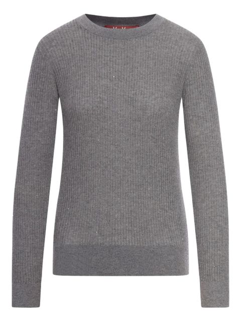 Max Mara Marabu ribbed sweater - Grey - zdjęcie produktu nr 1