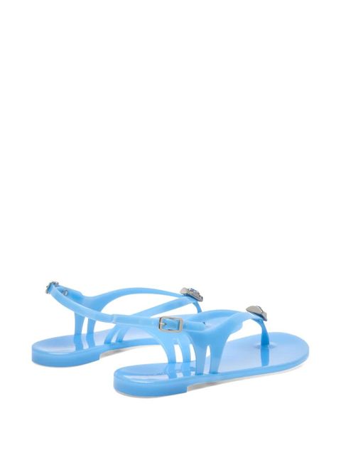 Casadei Jelly buckle-detail flip-flops - Blue