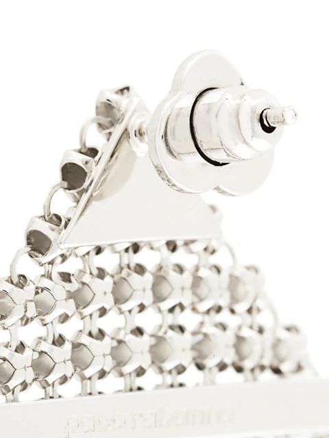 Rabanne chain mail earring - Metallic