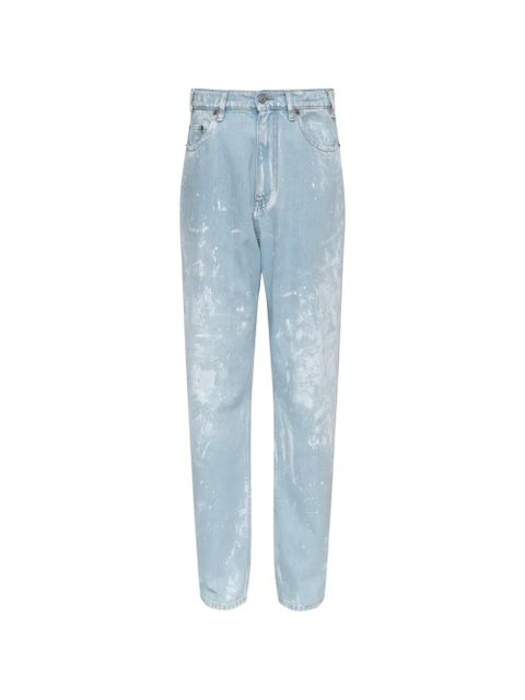MM6 Maison Margiela numeric signature straight jeans - Blue - zdjęcie produktu nr 1