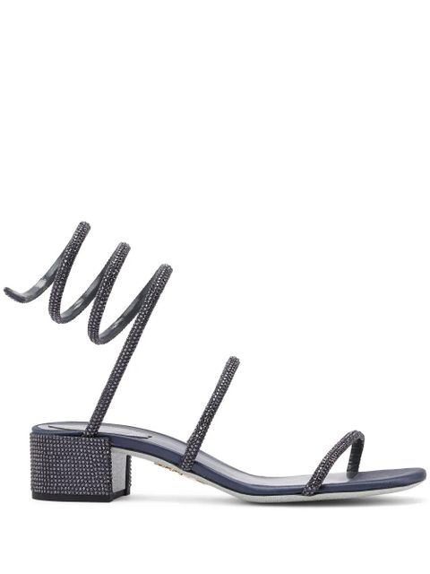 René Caovilla 40mm Cleo sandals - Grey - zdjęcie produktu nr 1