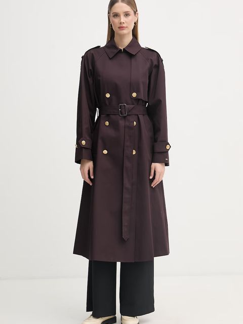 Tommy Hilfiger trencz damski bawełniany - zdjęcie produktu nr 1